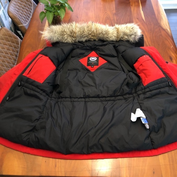 Canada Goose Montebello Parka Heritage Down Parka Winter Coat Outerwear Jacket. - Picture 5 of 16